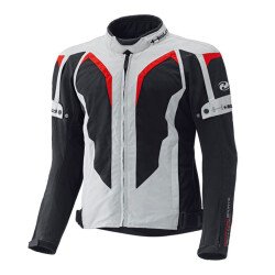 Held Zelda Yazlık Korumalı Motosiklet Montu Gri / Siyah / Kırmızı - 1