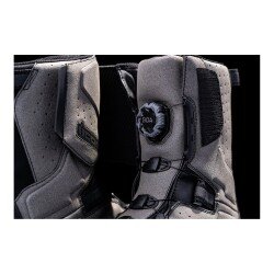 GARAJJ Icon Alcan WP CE Korumalı Motosiklet Botu Gri - 6