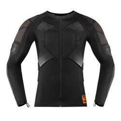 Icon Field Armor Compression Streç Body Armor Siyah - 1