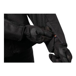 GARAJJ Icon Hooligan Korumalı Motosiklet Montu Siyah - 5