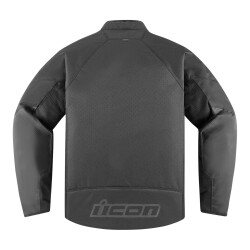 GARAJJ Icon Hooligan Korumalı Motosiklet Montu Siyah - ICON (1)