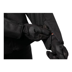 GARAJJ Icon Hooligan Korumalı Motosiklet Montu Siyah - 5