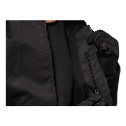 GARAJJ Icon Hooligan Korumalı Motosiklet Montu Siyah - 7