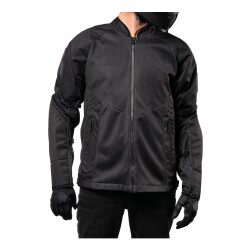 Icon Mesh AF Korumalı Motosiklet Montu Siyah - 3