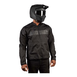 GARAJJ Icon Overlord 3 Korumalı Motosiklet Montu Siyah - 3