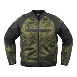 GARAJJ Icon Overlord 3 Magnacross Korumalı Motosiklet Montu Siyah / Yeşil - 1