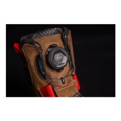 GARAJJ Icon Stormhawk Korumalı Motosiklet Botu Kahverengi - 5