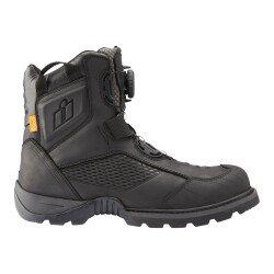 GARAJJ Icon Stormhawk Korumalı Motosiklet Botu Siyah - 3