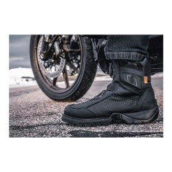 GARAJJ Icon Stormhawk Korumalı Motosiklet Botu Siyah - 12
