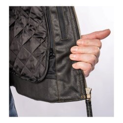 Icon Tuscadero 3 Korumalı Kadın Motosiklet Montu Siyah - 5