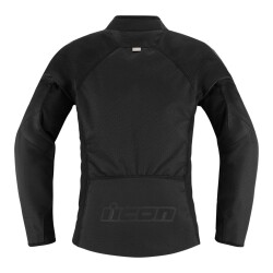 Icon Womens Hooligan CE Korumalı Kadın Motosiklet Montu Siyah - 2