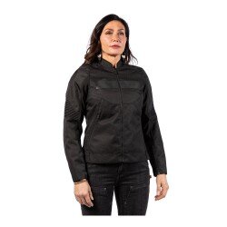GARAJJ Icon Womens Overlord 3 Korumalı Kadın Motosiklet Montu Siyah - 3