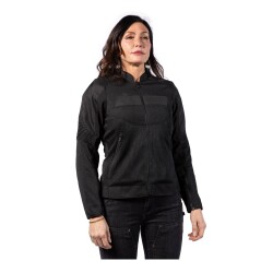 Icon Womens Overlord 3 Mesh Camo Korumalı Kadın Motosiklet Montu Siyah - 3