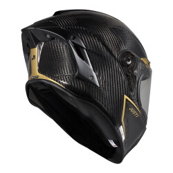 Just1 J-GPR Golden Road Carbon Kapalı Motosiklet Kaskı Siyah / Altın - JUST1