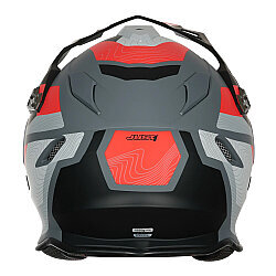 Just1 J34 Pro Globe Kapalı Motosiklet Kaskı Kırmızı / Siyah - 4