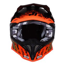 Just1 J39 Storm Off-Road Kaskı Siyah / Oranj - 5