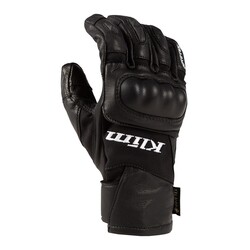 Klim Adventure Gore-Tex Kısa Korumalı Kadın Motosiklet Eldiveni Siyah - 1