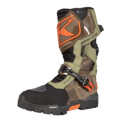 Klim Adventure Gore-Tex Korumalı Motosiklet Botu Yeşil / Gri 