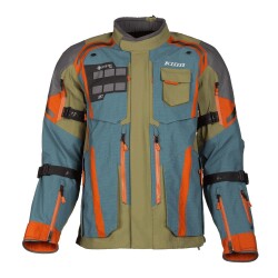 Klim Badlands PRO A3 GTX Korumalı Motosiklet Montu Mavi / Gri - 3