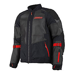 Klim Baja S4 Korumalı Motosiklet Montu Siyah / Kırmızı - Klim