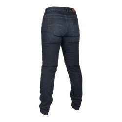 GARAJJ Klim Betty Tapered Stretch Denim Korumalı Kadın Motosiklet Pantolonu Mavi - 2