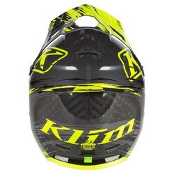 Klim F3 Carbon Pro Cross Motosiklet Kaskı Siyah / Sarı - 6
