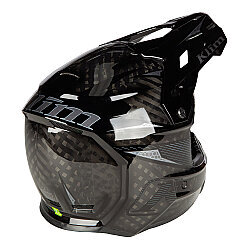 Klim F3 Striker Carbon Pro Cross Motosiklet Kaskı Siyah - 2