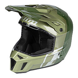 Klim F3 Tilt Carbon Pro Cross Motosiklet Kaskı Yeşil - 1