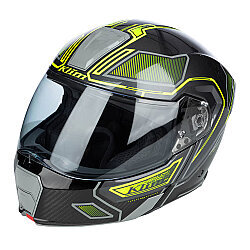 Klim GT-1 Expedition Çene Açılır Motosiklet Kaskı Asfalt / Sarı - Klim