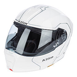 Klim GT-1 Expedition Çene Açılır Motosiklet Kaskı Beyaz - Klim