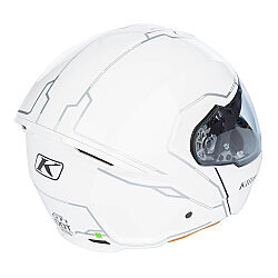 Klim GT-1 Expedition Çene Açılır Motosiklet Kaskı Beyaz - Klim (1)