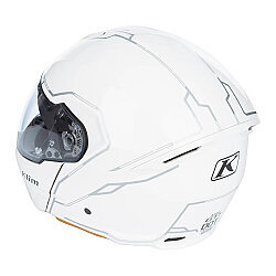 Klim GT-1 Expedition Çene Açılır Motosiklet Kaskı Beyaz - 8