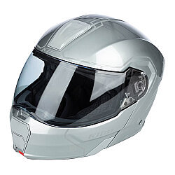 Klim GT-1 Expedition Çene Açılır Motosiklet Kaskı Gümüş - Klim