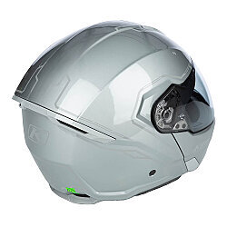 Klim GT-1 Expedition Çene Açılır Motosiklet Kaskı Gümüş - Klim (1)
