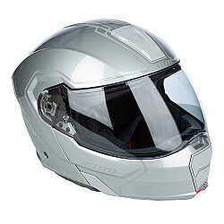 Klim GT-1 Expedition Çene Açılır Motosiklet Kaskı Gümüş - 7