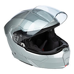 Klim GT-1 Expedition Çene Açılır Motosiklet Kaskı Gümüş - 9