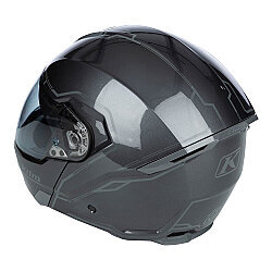 Klim GT-1 Expedition Çene Açılır Motosiklet Kaskı Metalik Siyah - 8