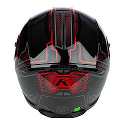 Klim GT-1 Expedition Çene Açılır Motosiklet Kaskı Siyah / Kırmızı - 6