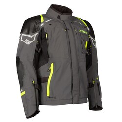 Klim Kodiak Korumalı Motosiklet Montu Koyu Gri - 5
