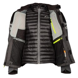Klim Kodiak Korumalı Motosiklet Montu Koyu Gri - 9