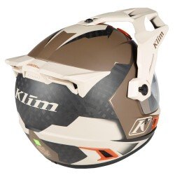 Klim Krios Pro Carbon Adv Rally Motosiklet Kaskı Kahverengi / Bej - 2