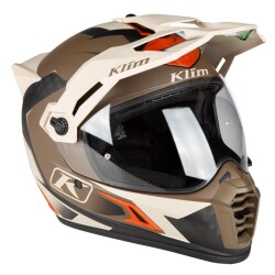 Klim Krios Pro Carbon Adv Rally Motosiklet Kaskı Kahverengi / Bej - 7