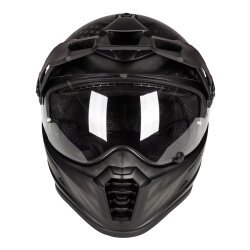 Klim Krios Pro Carbon ADV Motosiklet Kaskı Mat Siyah - 5