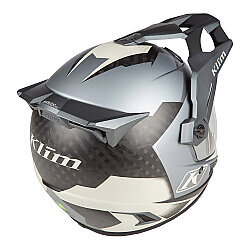 Klim Krios Pro Carbon Charger Adv Rally Motosiklet Kaskı Gri - Klim (1)