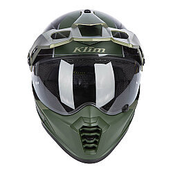 Klim Krios Pro Carbon Echo Adv Rally Motosiklet Kaskı Siyah / Yeşil - 5