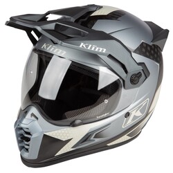 Klim Krios Pro Carbon Adv Charger Motosiklet Kaskı Gri - Klim
