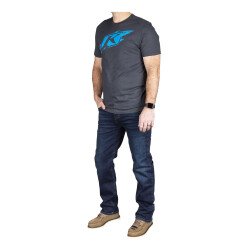 Klim Unlimited Straight Stretch Denim Motosiklet Pantolonu Koyu Mavi - 5