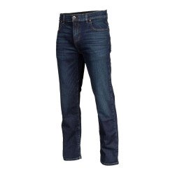 Klim Unlimited Straight Stretch Denim Motosiklet Pantolonu Koyu Mavi - 1
