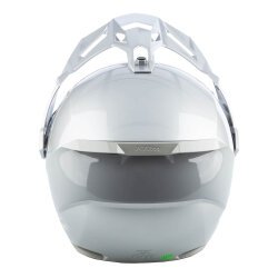 Klim X1 Alpha Carbon Korumalı ADV Motosiklet Kaskı Gümüş / Gri - 6