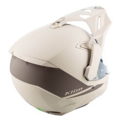 Klim X1 Alpha Carbon Korumalı ADV Motosiklet Kaskı Krem / Kahverengi - Klim (1)